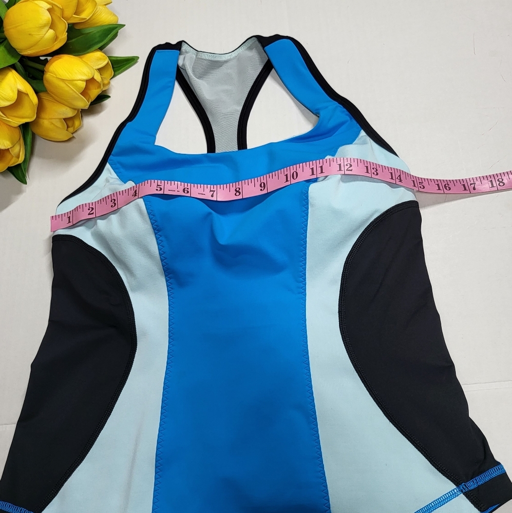 Lululemon Cardio Kick TankBeach Blanket Blue / Aquamarine / Black - Picture 7 of 16
